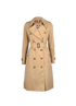 Burberry The Kensington Trench Coat, &pound;995, Clothing, Beige, Cotton, Front view