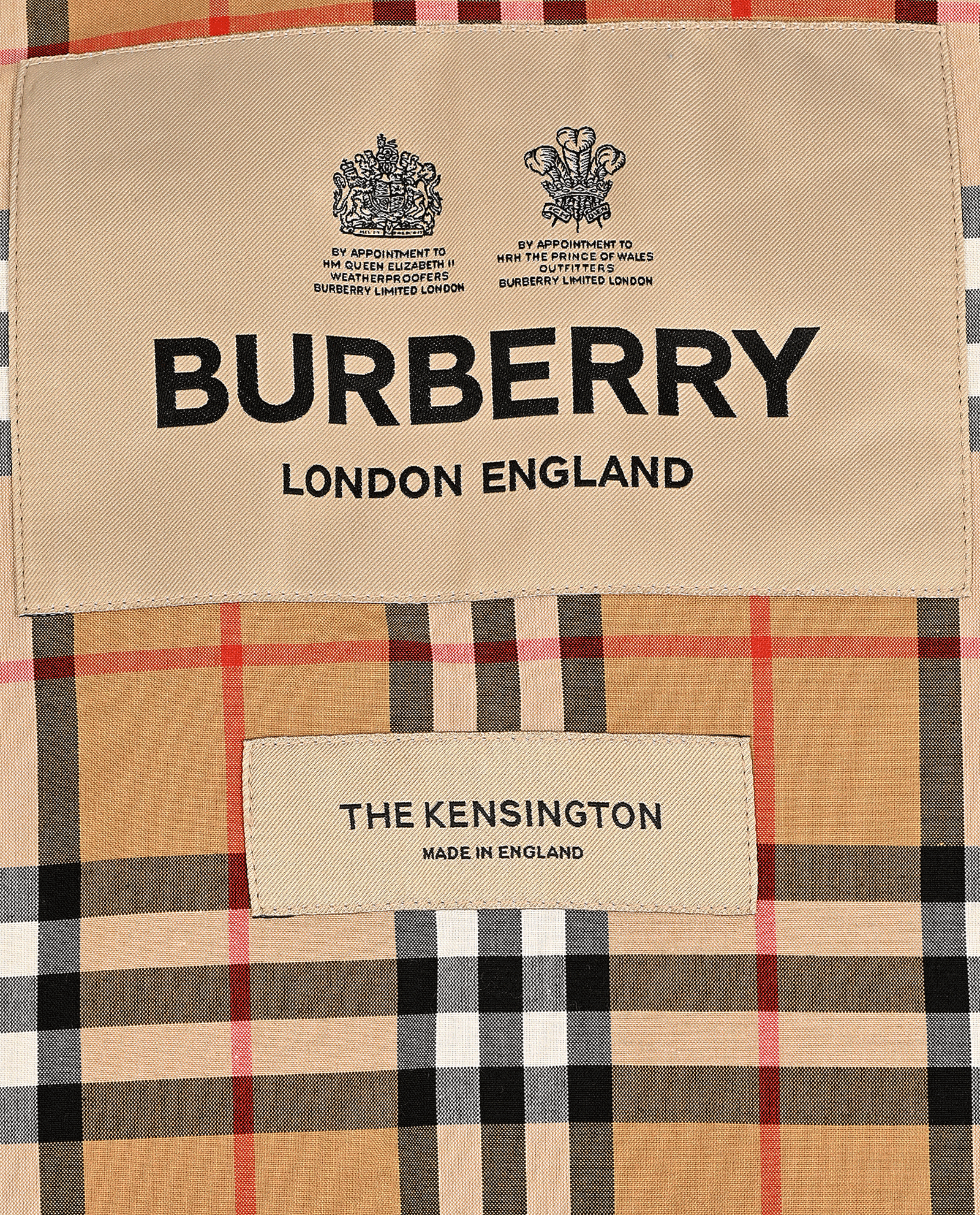 Burberry The Kensington Trench Coat, &pound;995, Clothing, Beige, Cotton, Other view