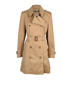 Burberry Chelsea Heritage Trench Coat, Cotton, Beige, UK18, 3*