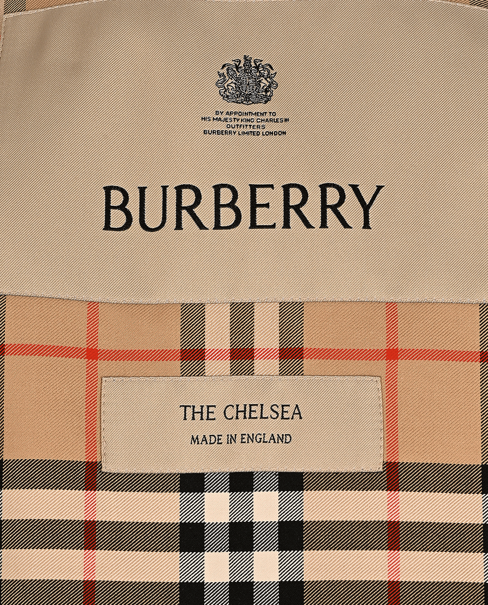 Burberry Chelsea Heritage Trench Coat, &pound;1,100, Clothing, Beige, Cotton, Other view