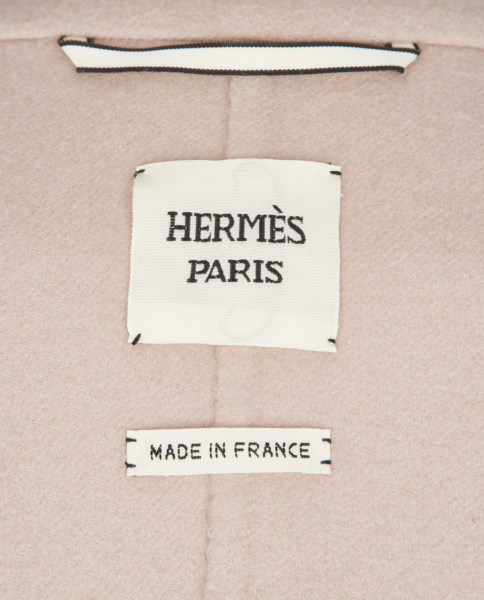 Hermes Belted Short Coat, &pound;490, Clothing, Pink, Cashmere, Other view