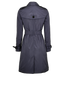 Burberry Technical Trench Coat, £350, Clothing, Blue, Polyester Mix, Back view