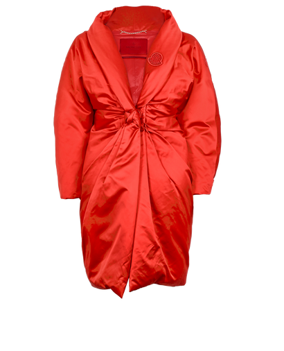 Moncler Gamme Rouge Puffer Coat, £590, Clothing, Red, Down Feathers/Silk, Front view