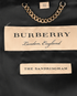 Burberry The Sandringham Trench Coat, &pound;1,200, Clothing, Black, Cashmere, Other view
