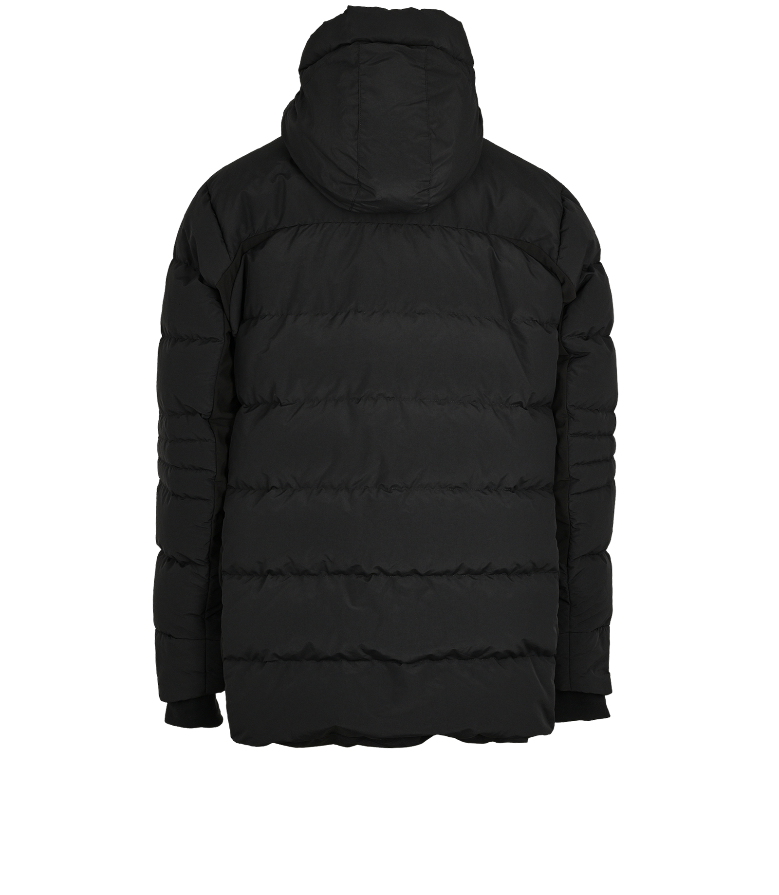 Canada Goose HyBridge Coat, &pound;550, Clothing, Black, Down Feathers, Back view