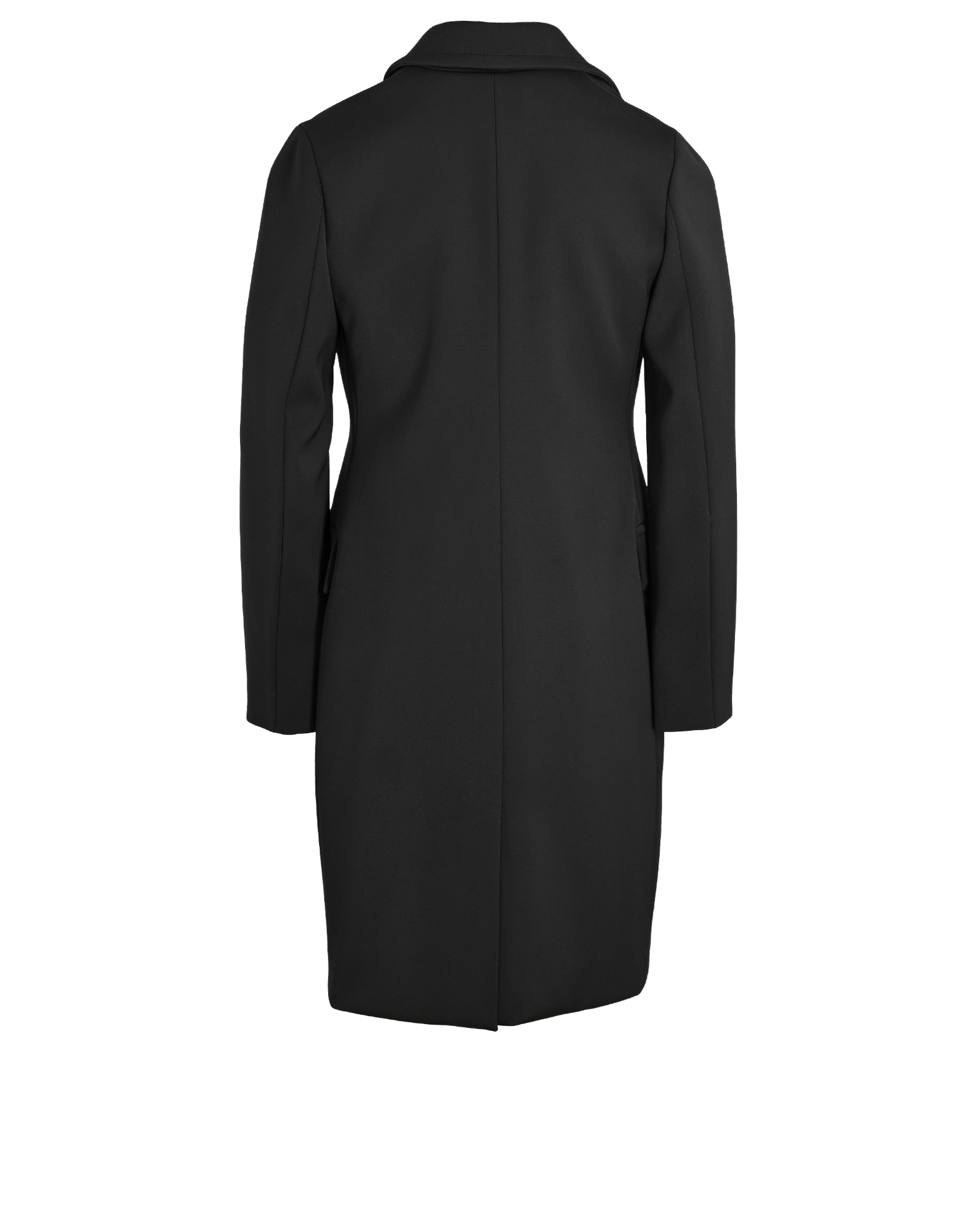 Bottega Veneta Double Breasted Coat, &pound;950, Clothing, Black, Wool, Back view