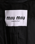 Miu Miu Bleached Denim Coat, &pound;1,200, Clothing, Black/Brown, Cotton, Other view