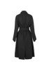 Burberry Brighton Trench Coat, &pound;750, Clothing, Black, Cotton, Back view