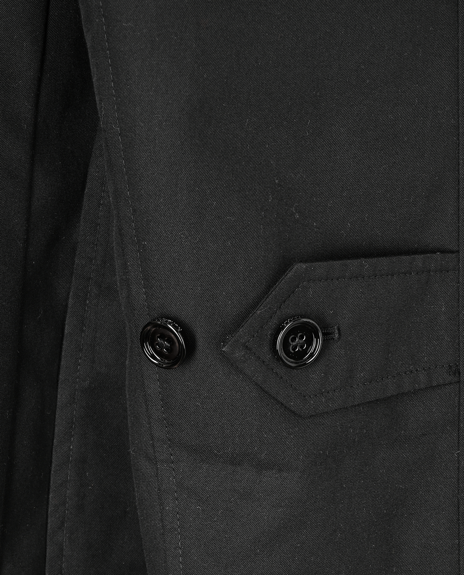 Burberry Brighton Trench Coat, &pound;750, Clothing, Black, Cotton, Other view