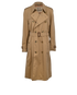 Burberry The Kensington Long Trench Coat, &pound;750, Clothing, Beige, Cotton, Front view