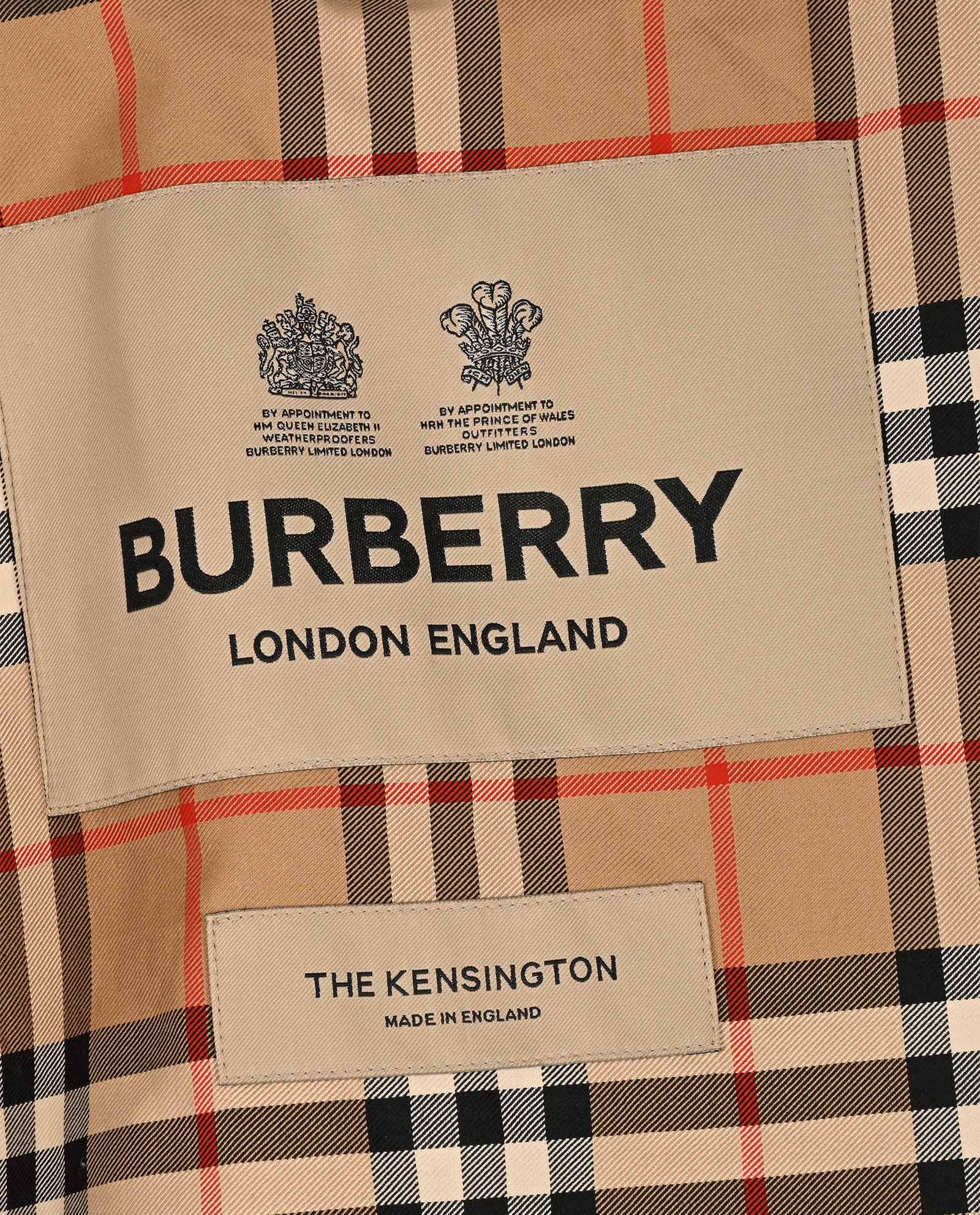 Burberry The Kensington Long Trench Coat, &pound;750, Clothing, Beige, Cotton, Other view