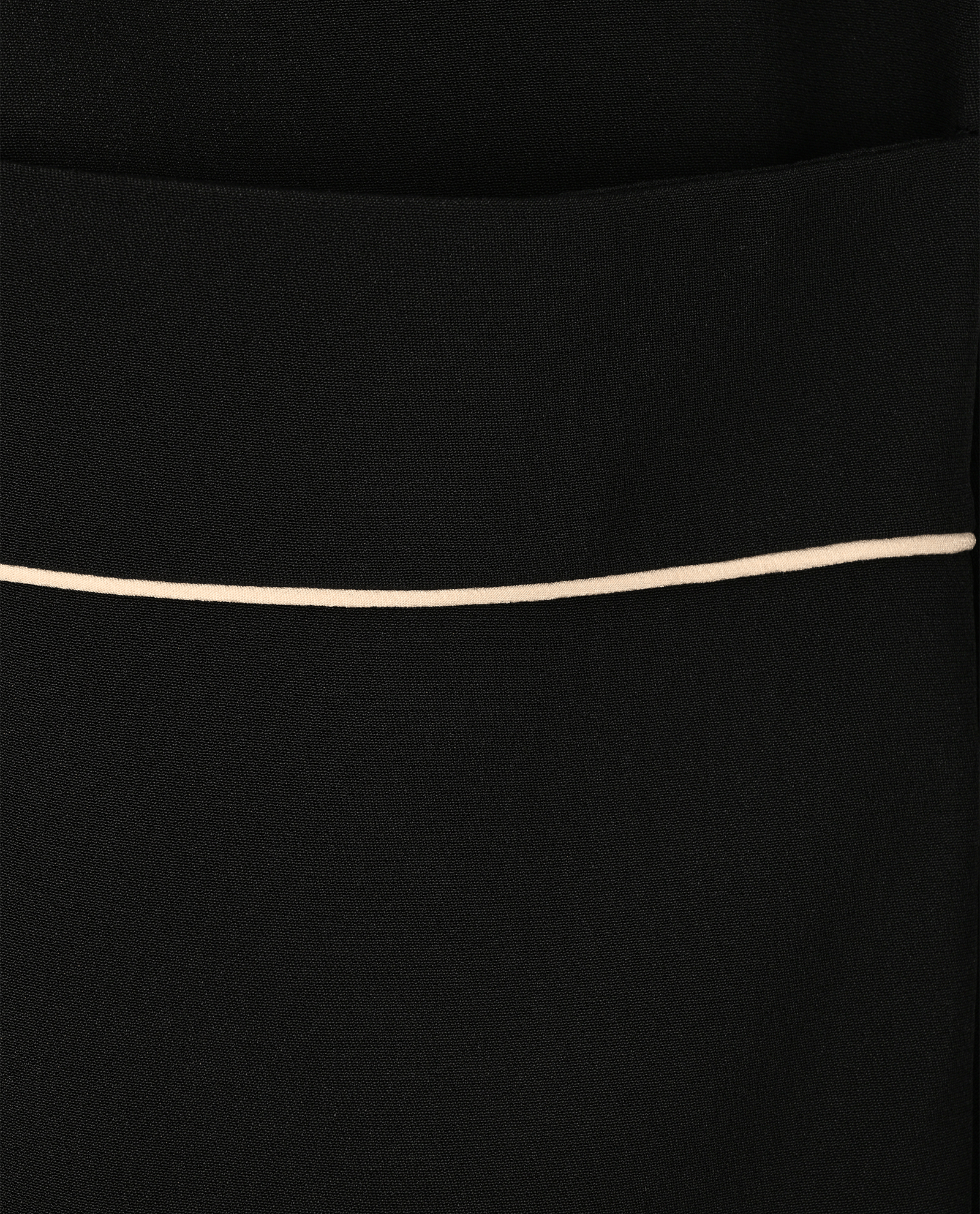 Gucci Contrast-Trimmed Wrapped Coat, &pound;450, Clothing, Black, Acetate/Silk, Other view