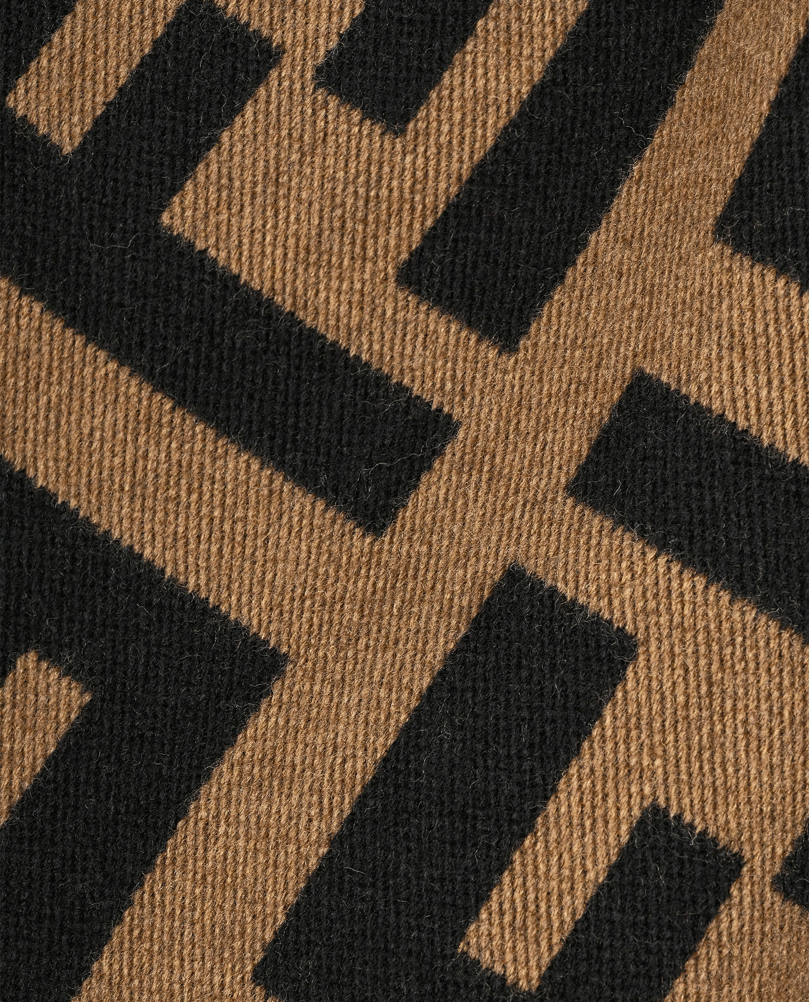 Fendi FF Poncho, &pound;1,100, Clothing, Black/Brown, Wool, Other view