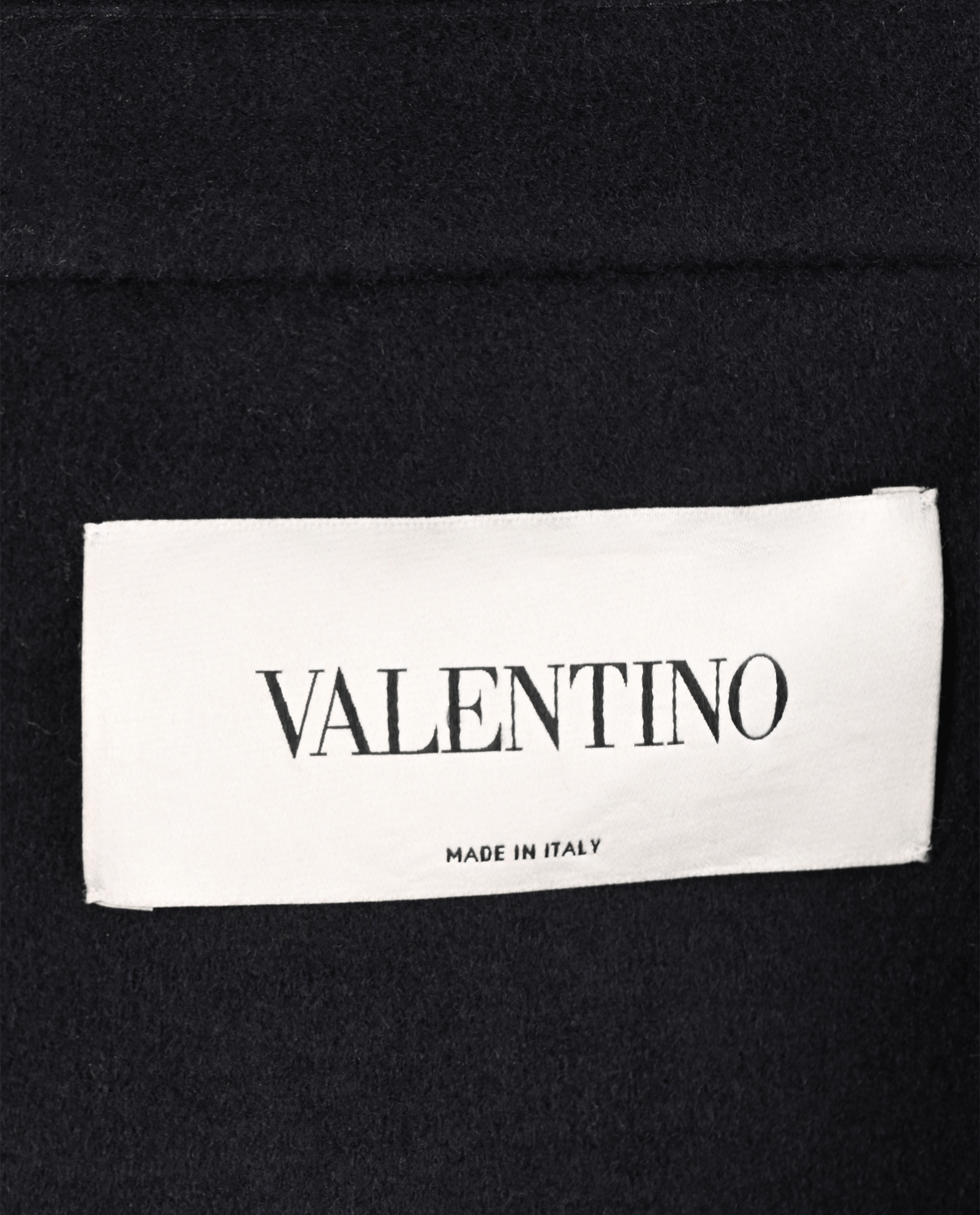 Valentino Beaded Butterflies Coat, &pound;850, Clothing, Navy, Cashmere/Wool, Other view