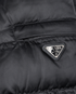 Prada Quilted Hooded Puffer, &pound;650, Clothing, Navy, Polyester (Polymer), Other view