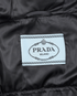 Prada Quilted Hooded Puffer, &pound;650, Clothing, Navy, Polyester (Polymer), Other view
