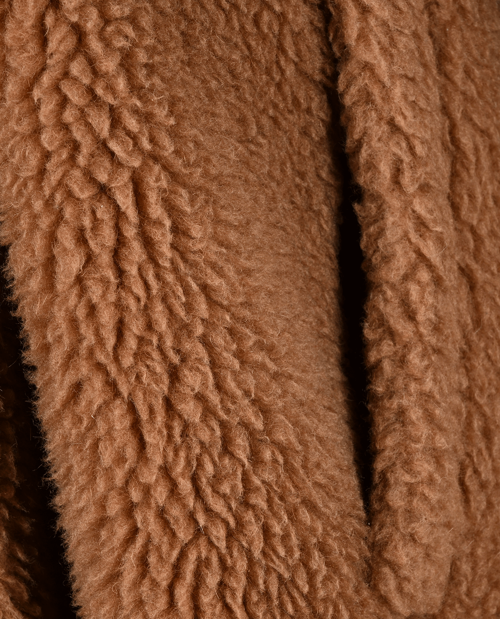 Max Mara Oversized Teddy Coat, &pound;950, Clothing, Tan, Alpaca Wool, Other view