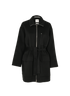 Hermes Belted Zip-Up Coat, &pound;3,100, Clothing, Black, Cashmere, Front view