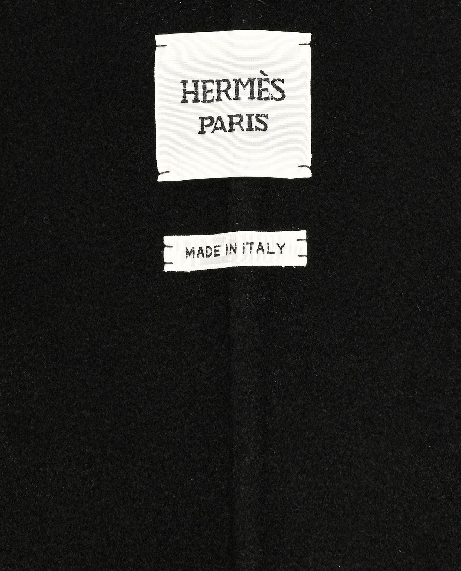 Hermes Belted Zip-Up Coat, &pound;3,100, Clothing, Black, Cashmere, Other view