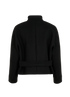 Balenciaga Single Breasted Coat, &pound;195, Clothing, Black, Wool, Back view