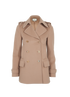 Gucci Pea Coat, &pound;620, Clothing, Beige, Wool, Front view
