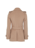 Gucci Pea Coat, &pound;620, Clothing, Beige, Wool, Back view