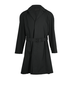 Prada Trench Coat, Mens, Cotton, Blue, Sz XL,3*