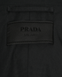 Prada Trench Coat, &pound;895, Clothing, Blue, Cotton, Other view