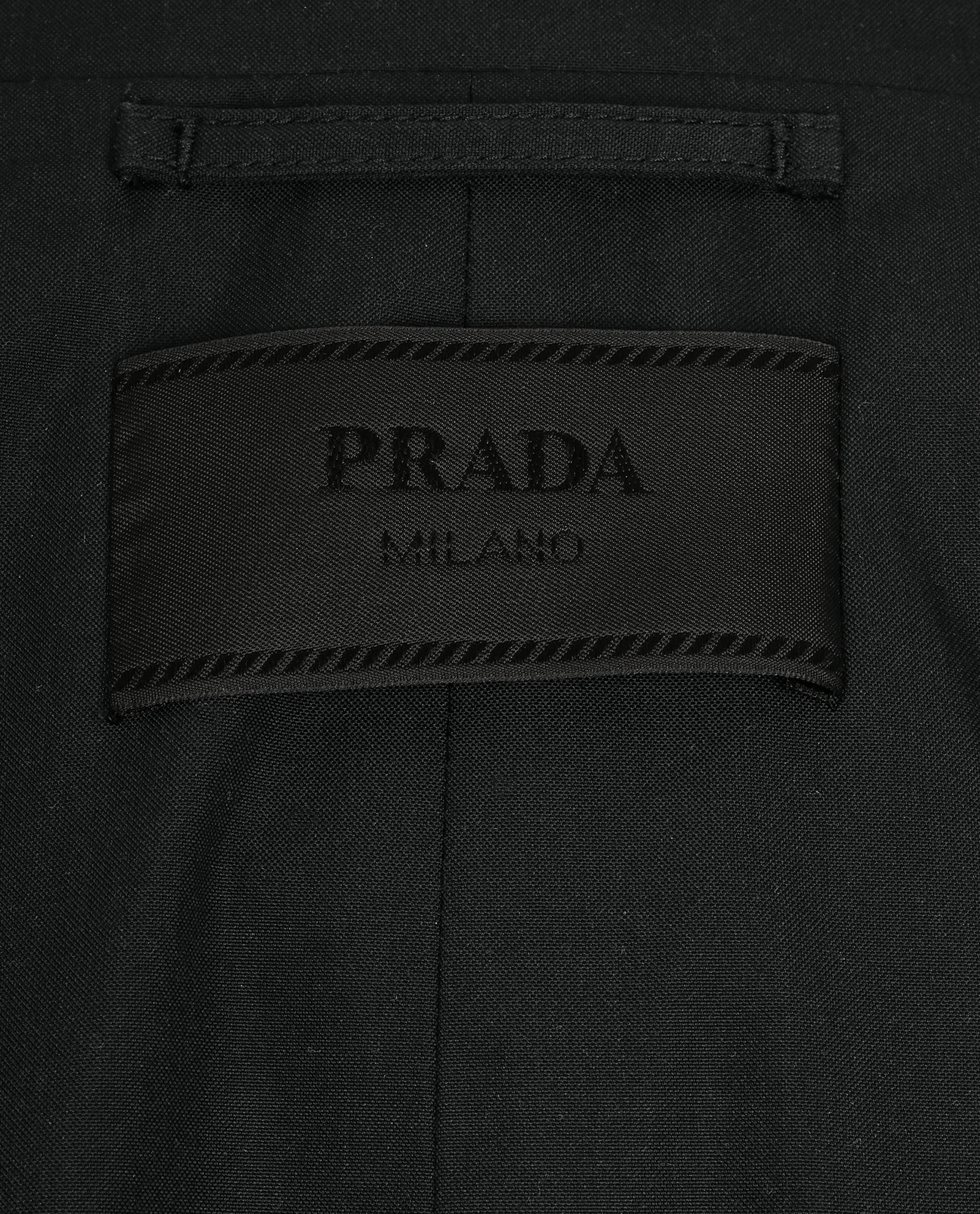 Prada Trench Coat, &pound;895, Clothing, Blue, Cotton, Other view