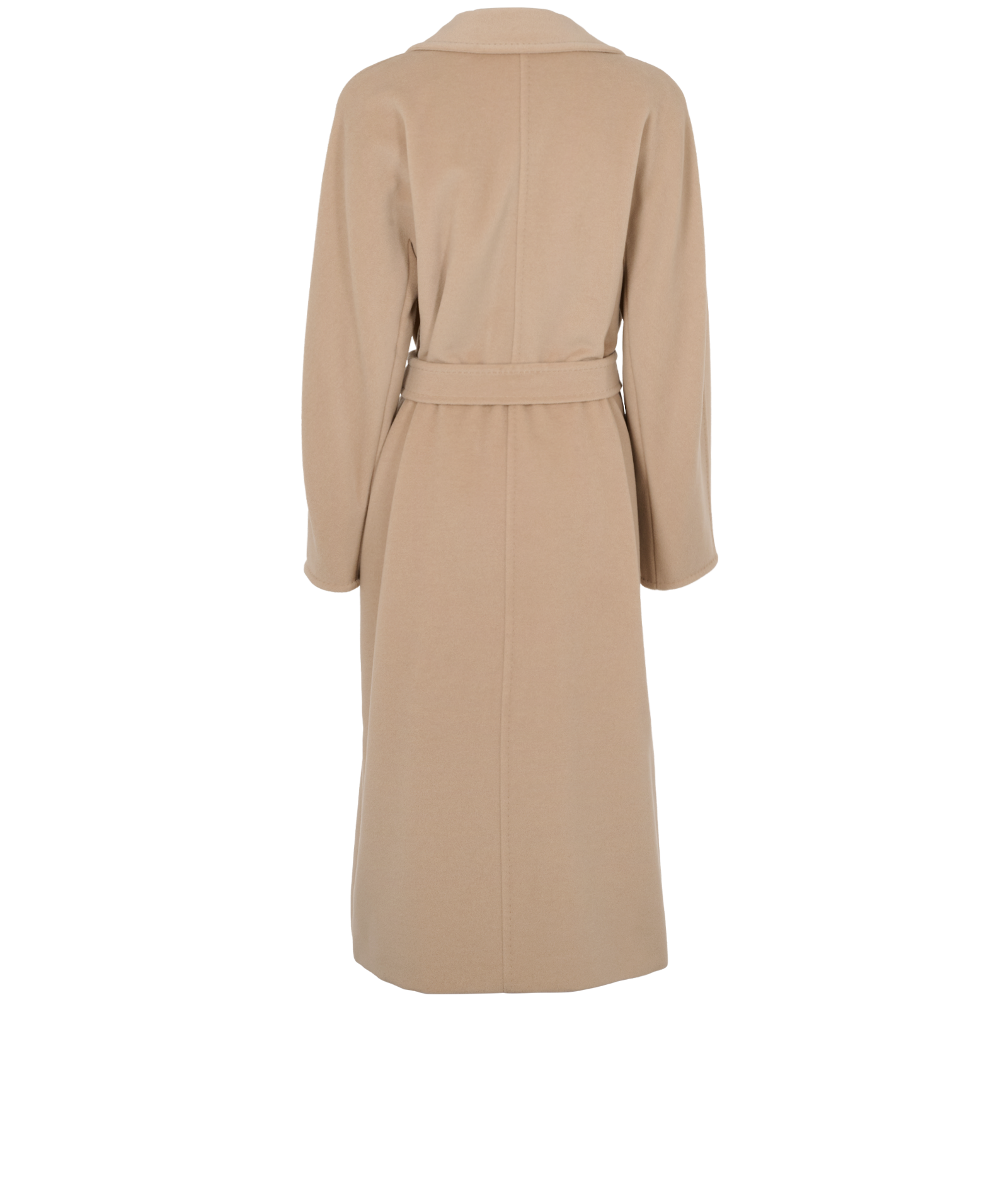 Max Mara 101801 Madame Coat, &pound;950, Clothing, Beige, Wool, Back view