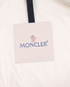 Moncler Gliere Puffer, &pound;650, Clothing, Grey/White, Down Feathers, Other view
