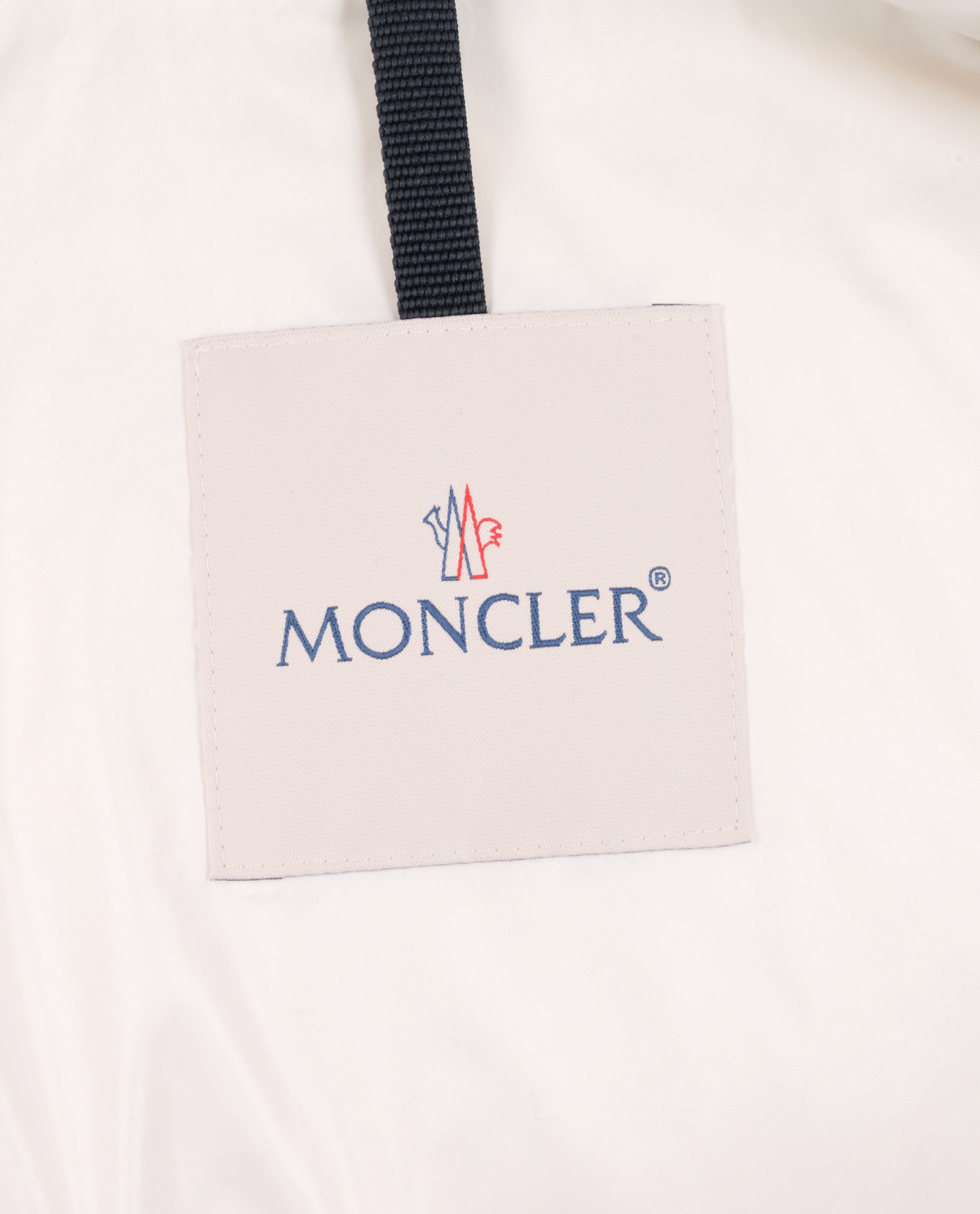 Moncler Gliere Puffer, &pound;650, Clothing, Grey/White, Down Feathers, Other view
