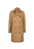 Burberry Quilted Trench, &pound;350, Clothing, Brown, Polyester (Polymer), Front view