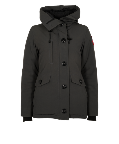 Canada Goose Rideau Parka, &pound;595, Clothing, Grey, Down Feathers, Front view