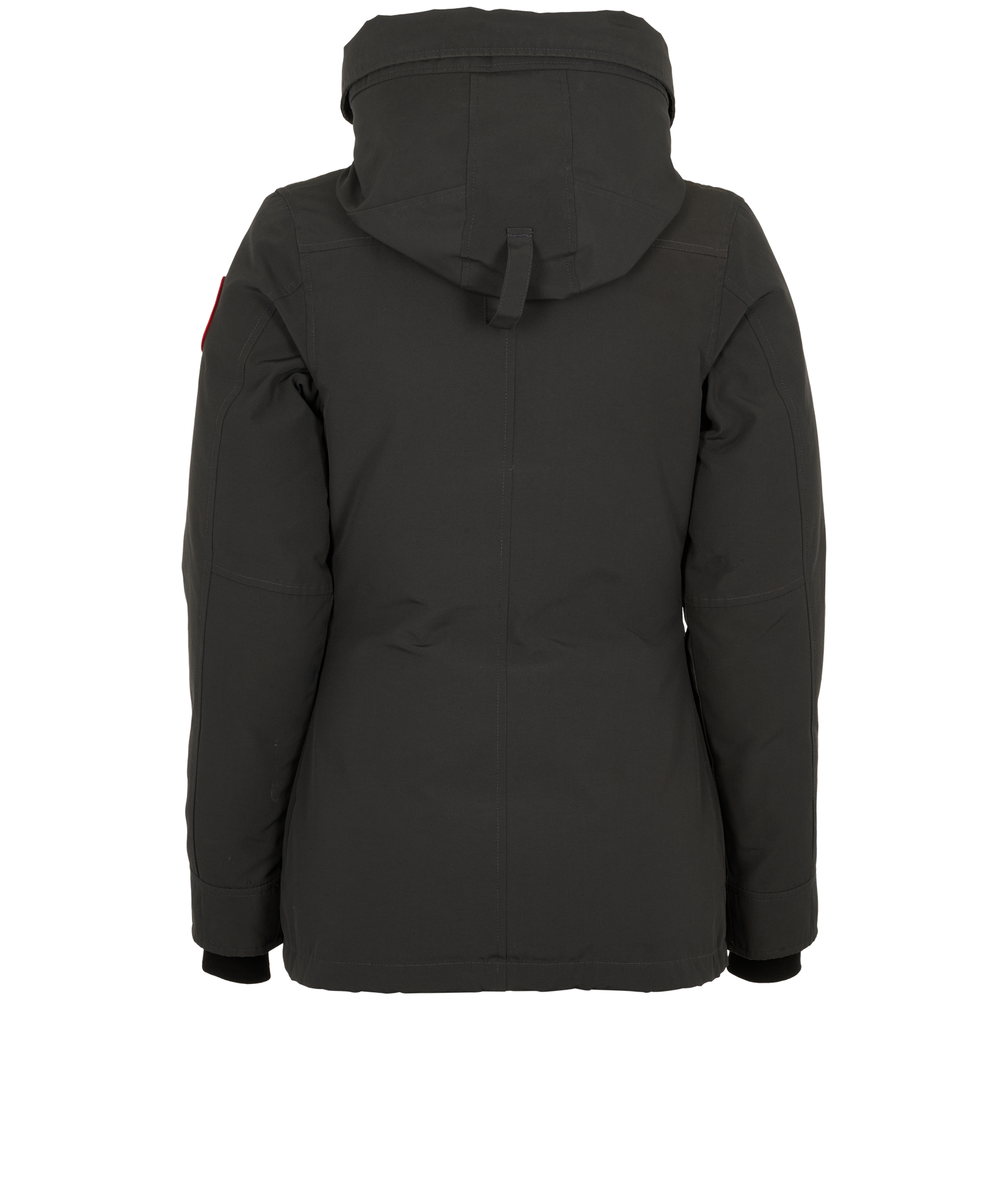 Canada Goose Rideau Parka, &pound;595, Clothing, Grey, Down Feathers, Back view