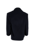 Saint Laurent Pea Coat, &pound;1,100, Clothing, Navy, Wool, Back view