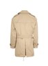 Burberry Trench Coat, &pound;650, Clothing, Beige, Cotton, Back view
