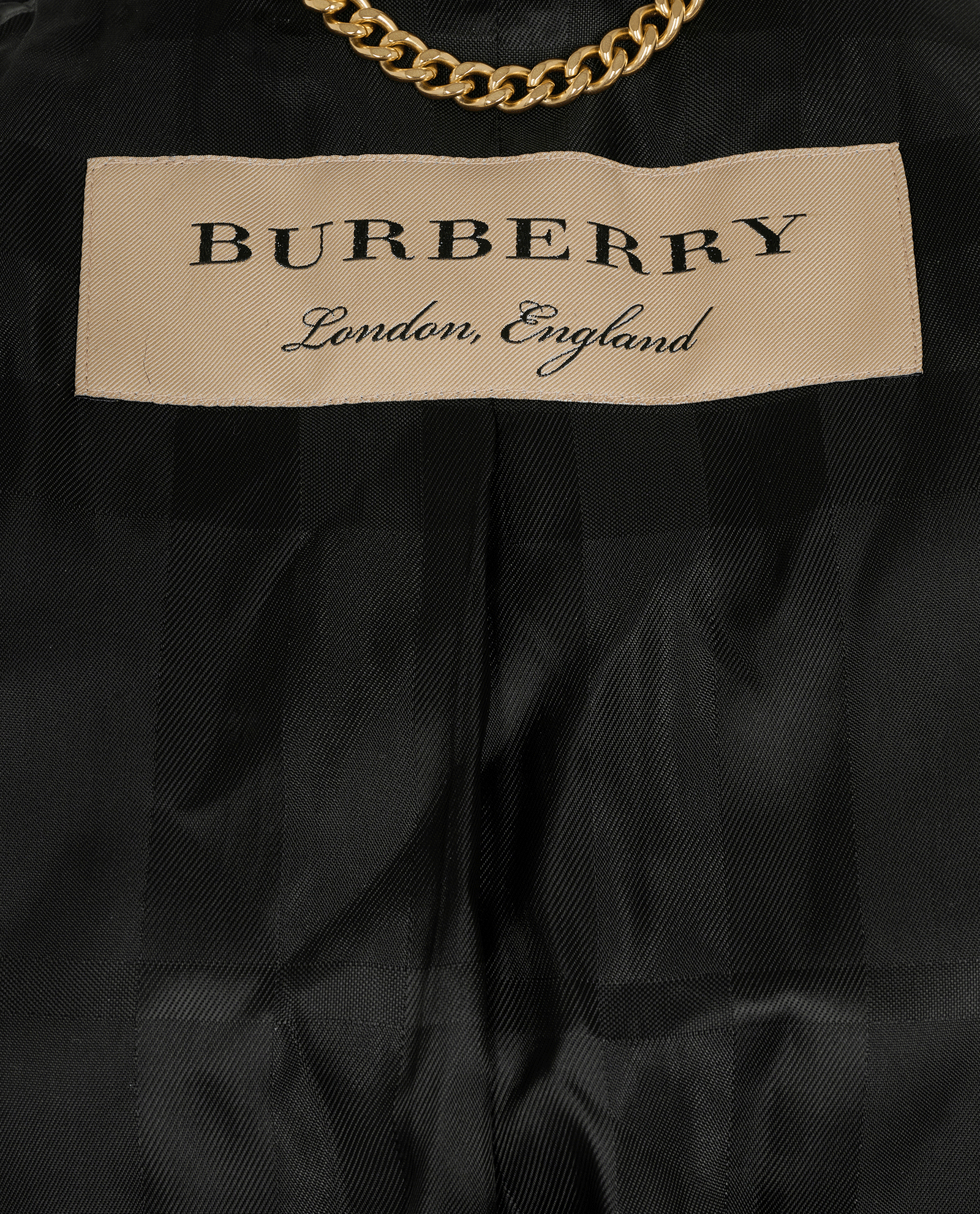 Burberry Fitted Long Coat, &pound;450, Clothing, Black, Cashmere/Wool, Other view