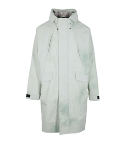 Loewe X ON Hooded Parka, Polyamide, Green, Sz XS, 3*