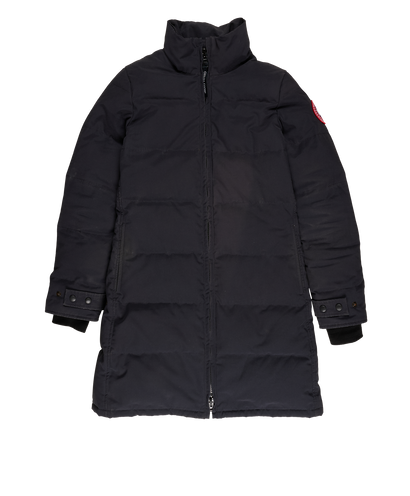 Canada Goose Heatherton Parka, &pound;450, Clothing, Black, Down Feathers, Front view