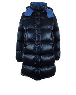 Moncler Gaou Puffer, Down, Metallic Blue, Sz M, 3*
