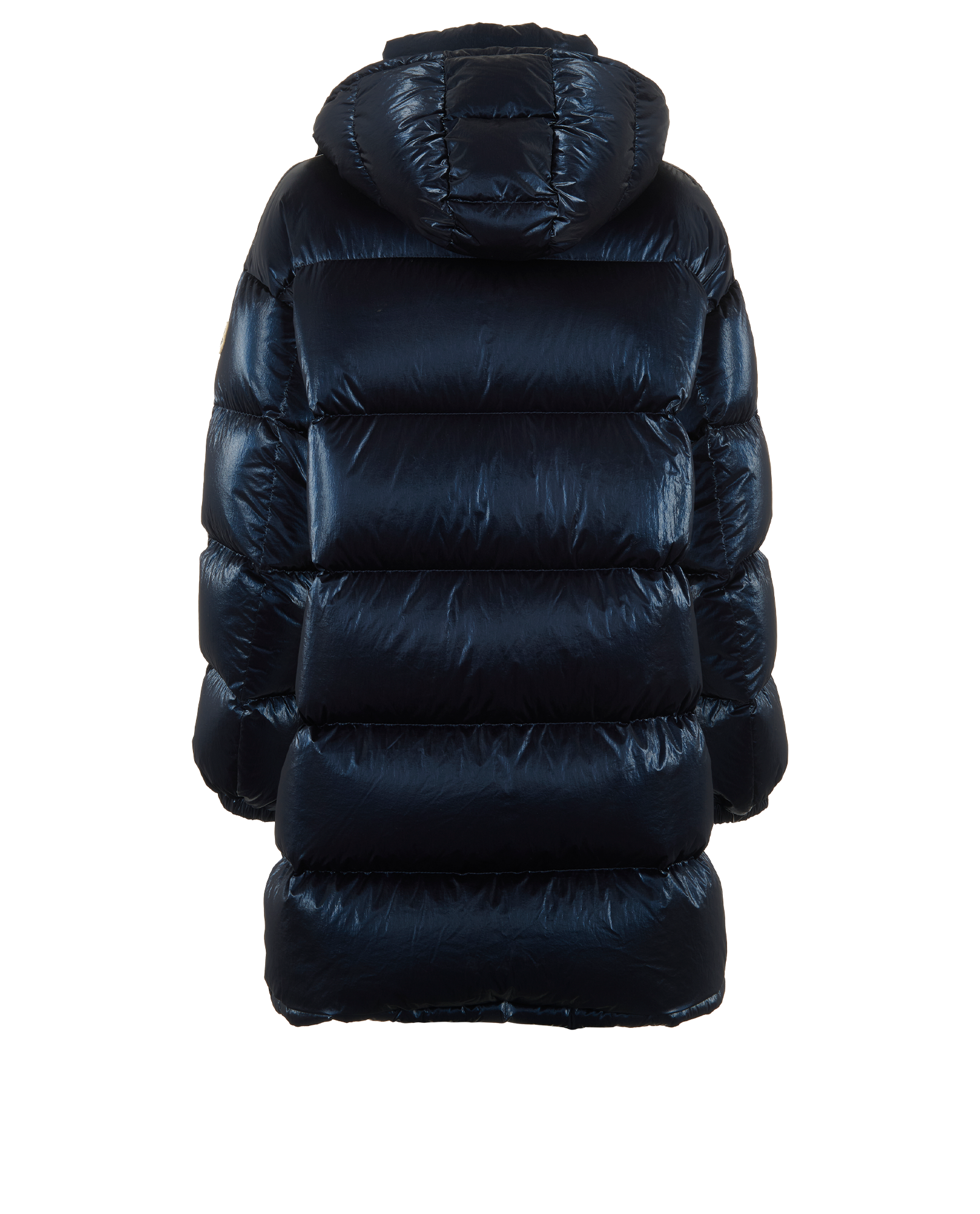 Moncler Gaou Puffer, &pound;695, Clothing, Blue, Down Feathers, Back view