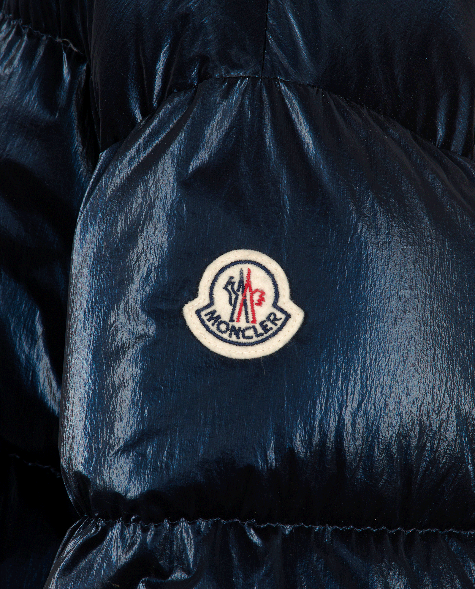 Moncler Gaou Puffer, &pound;695, Clothing, Blue, Down Feathers, Other view