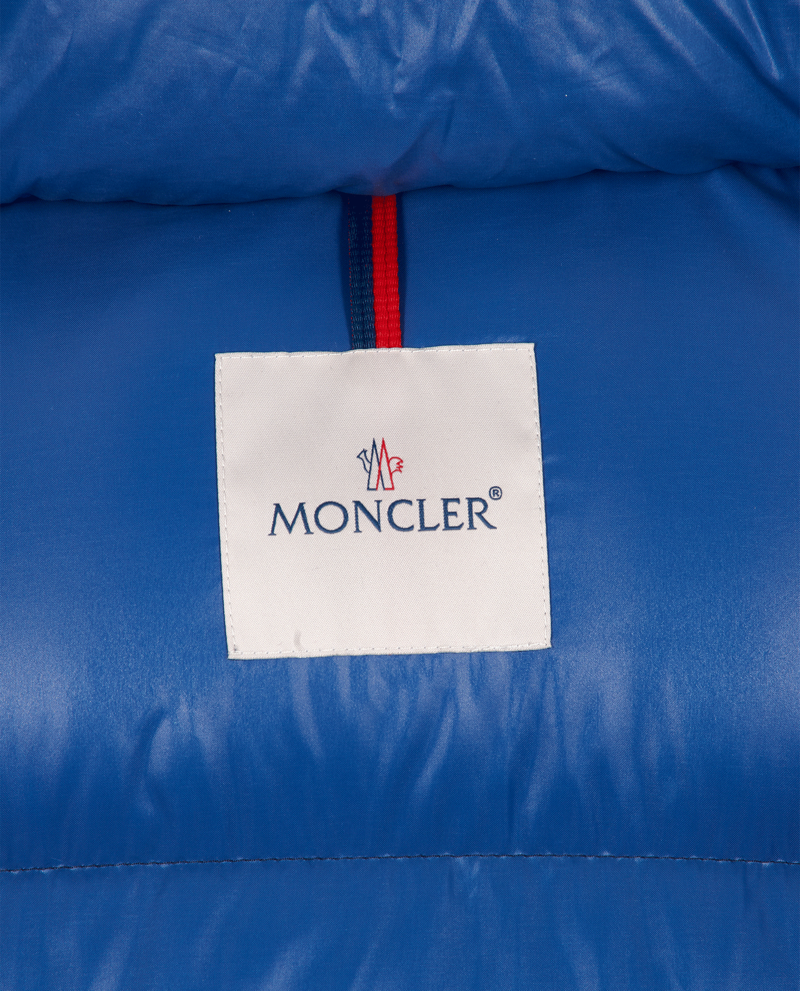 Moncler Gaou Puffer, &pound;695, Clothing, Blue, Down Feathers, Other view