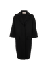 Marni Button-Up Coat, &pound;350, Clothing, Black, Wool, Front view