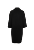 Marni Button-Up Coat, &pound;350, Clothing, Black, Wool, Back view