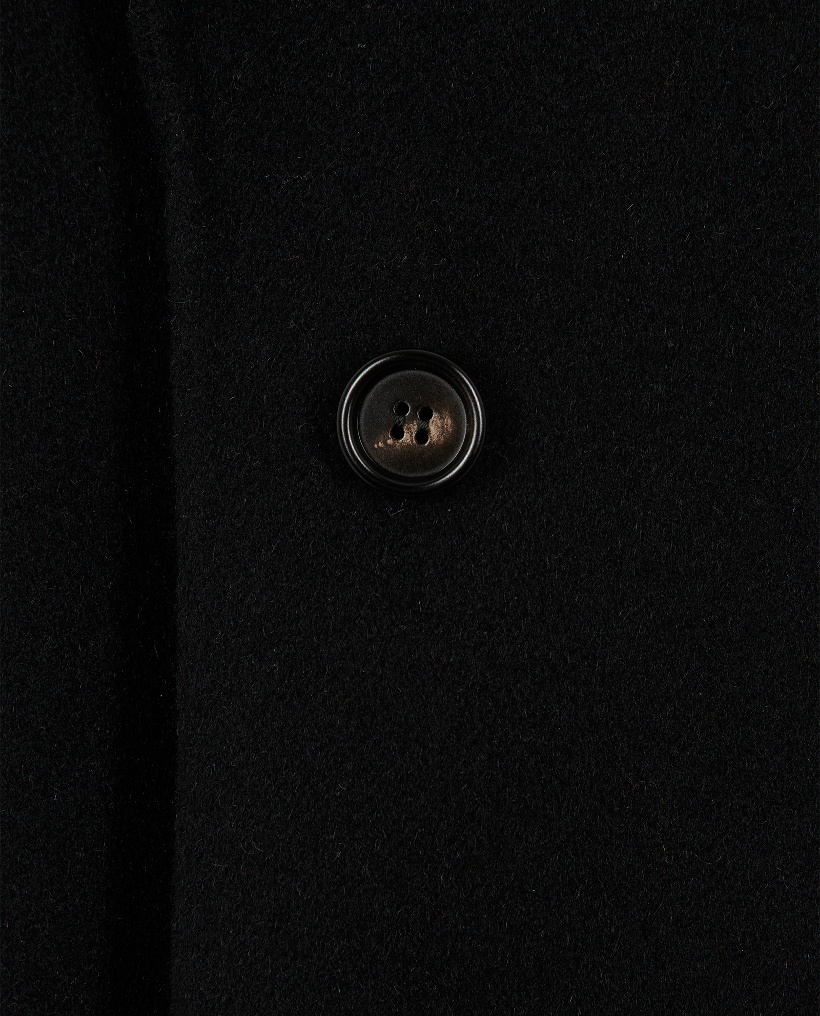 Marni Button-Up Coat, &pound;350, Clothing, Black, Wool, Other view