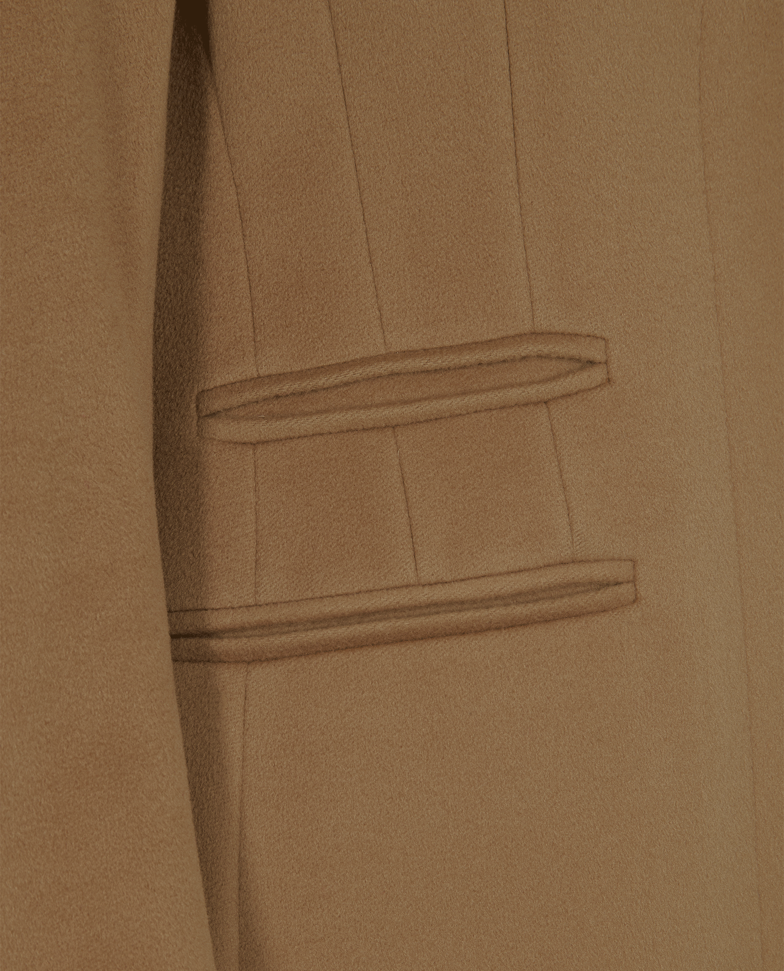 Max Mara Single-Breasted Long Coat, &pound;250, Clothing, Tan, Wool, Other view