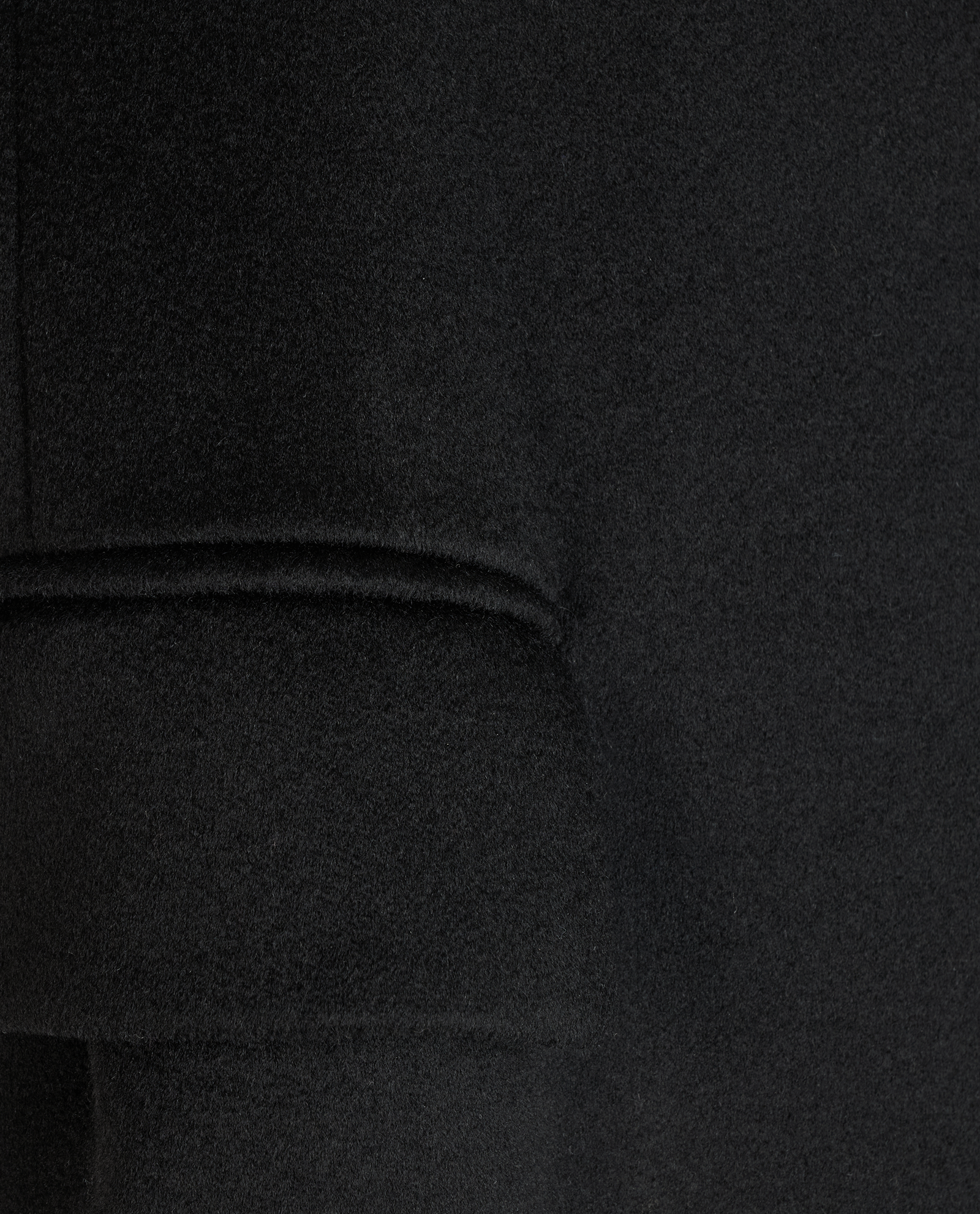 Max Mara Single-Breasted Long Coat, &pound;395, Clothing, Black, Wool, Other view