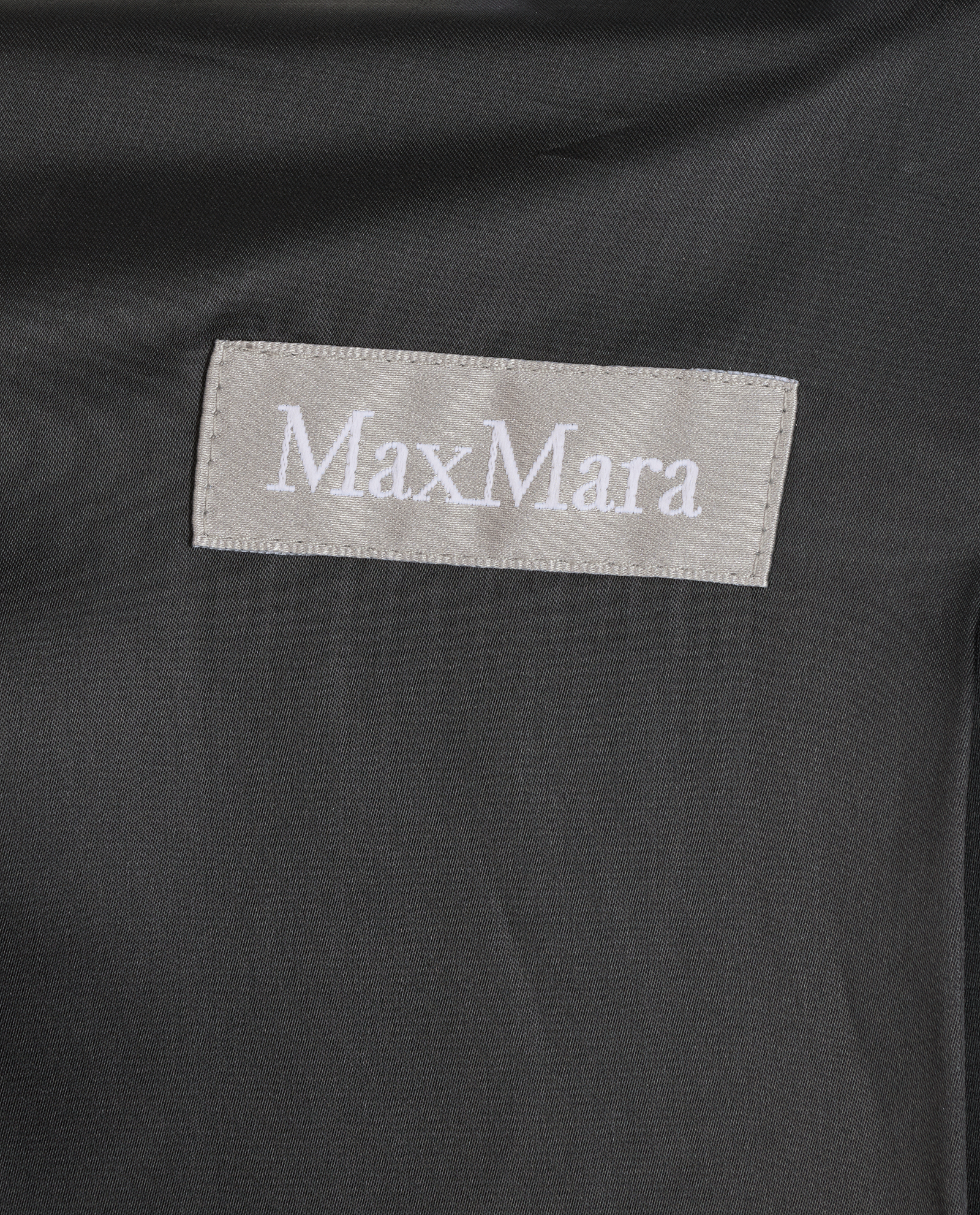 Max Mara Single-Breasted Long Coat, &pound;395, Clothing, Black, Wool, Other view